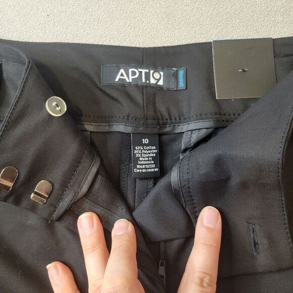 Apt 9 Maxwell Fit Casual Career Shorts Size 10 - Picture 2 of 8